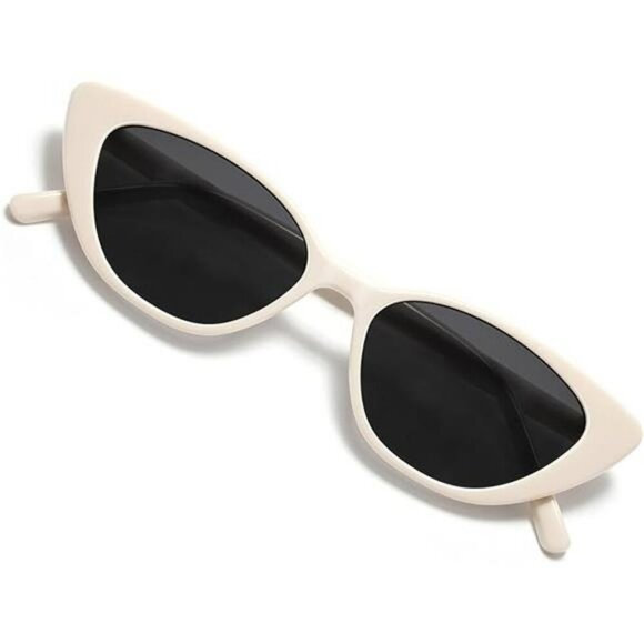 Small Retro Cat Eye Polarized Sunglasses for Women UV Protection Driving - Picture 7 of 7